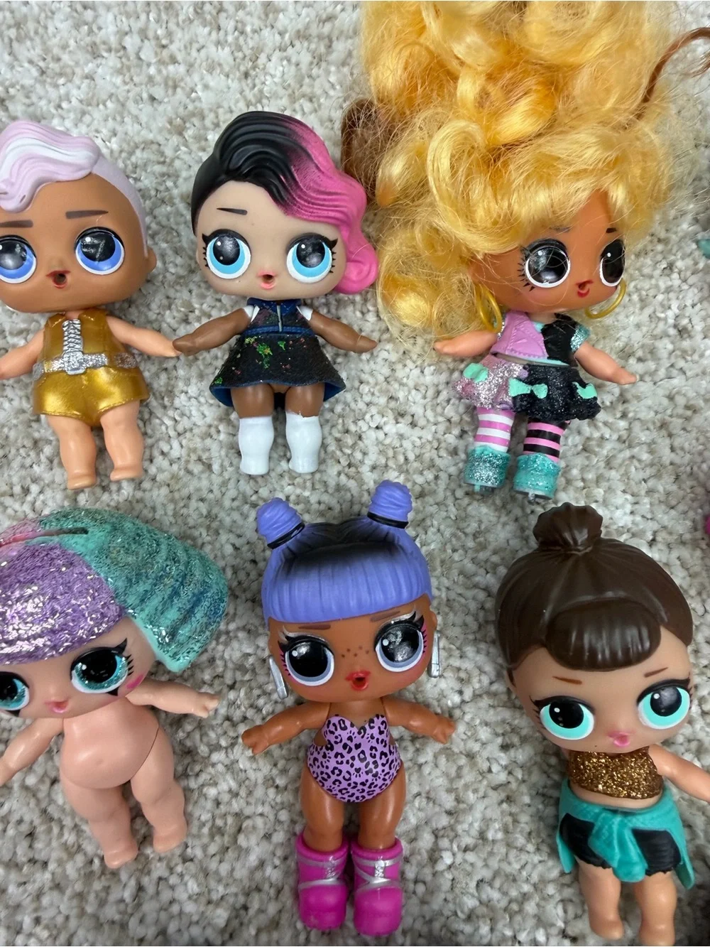 LOL Surprise Fashion Dolls Mini Figures Lot Bundle of 14